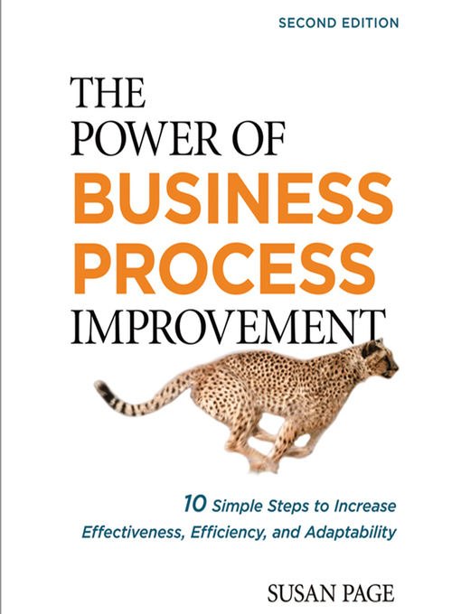 Title details for The Power of Business Process Improvement by Susan Page - Available